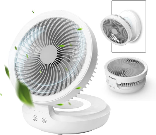 Rechargeable Wall Cooling Fan|مروحة تبريد قابلة للشحن